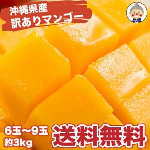 訳あり 沖縄産 マンゴー 4-6玉 2kgセット 送料無料【予約受付中
