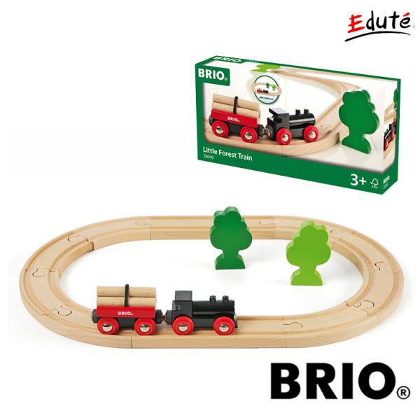 BRIO ブリオ おもちゃ 電車 木製レール 誕生日 プレゼント 知育玩具 小さな森の基本レールセッ...