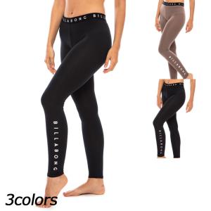 ビラボン BILLABONG LOGO BAND UV LEGGINGS BD013400 UVケア ラッシュガード レギンス インナー レディース｜イイ・パワーズ