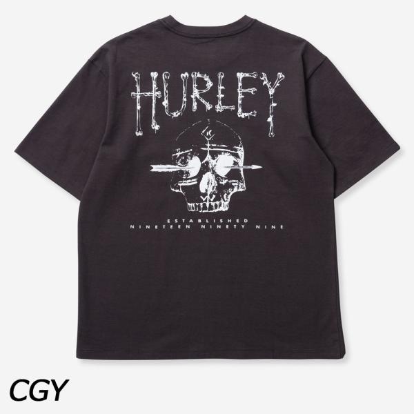 ハーレー オーバーサイズ スカル ティー MSS2310015 Tシャツ メンズ 半袖 Hurley