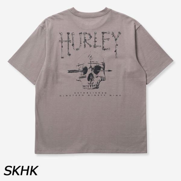 ハーレー オーバーサイズ スカル ティー MSS2310015 Tシャツ メンズ 半袖 Hurley