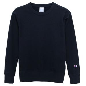 チャンピオン スウェット トレーナー レディース クルーネックスウェットシャツ CW-K014 ネイビー (370) Champion CREW NECK SWEATの商品画像