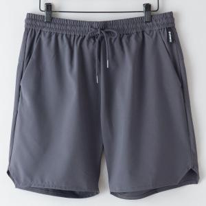 アポリト ハーフパンツ メンズ バックポケットショートパンツ 201227030 チャコールグレー APORITO SPORTS WEAR｜ee-powers