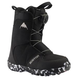 バートン スノーボード ブーツ BOAブーツ キッズ グロム BOA 150891 Black BURTON Grom Boa