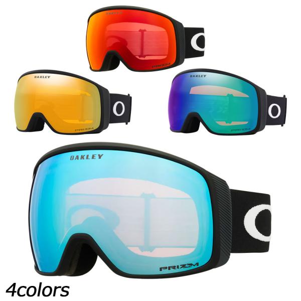 オークリー OAKLEY フライトトラッカーL マットブラックストラップ OO7104 スノーボード...