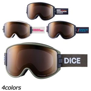 DICE（ダイス） [日本正規品]スノーボード ゴーグル バンク 2024 DICE