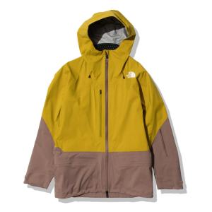 ノースフェイス スノーボードウェア ジャケット パウダーガイドライトジャケット NS62205 MD(ミネラルGLD×Dトープ) THE NORTH FACE｜ee-powers