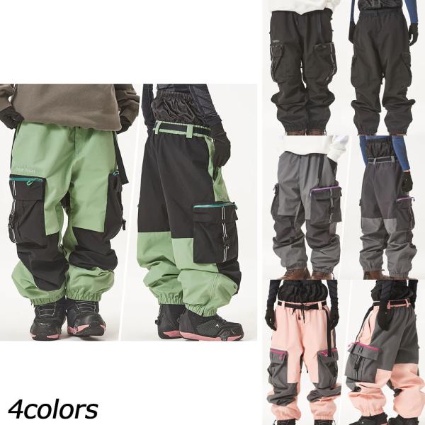 タオテック Tao Tech 2レイヤーカーゴパンツ スノーボードウェア パンツ ユニセックス