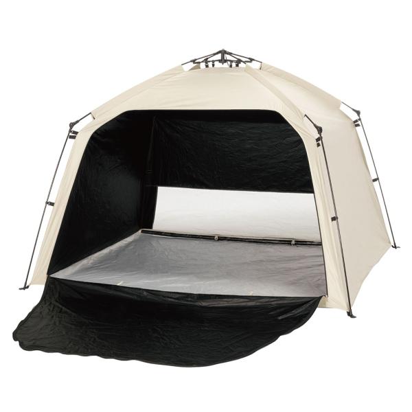 バンドック BUNDOK プルアップシェルター ブラックコーティング BD-02 シェルタータープ ...