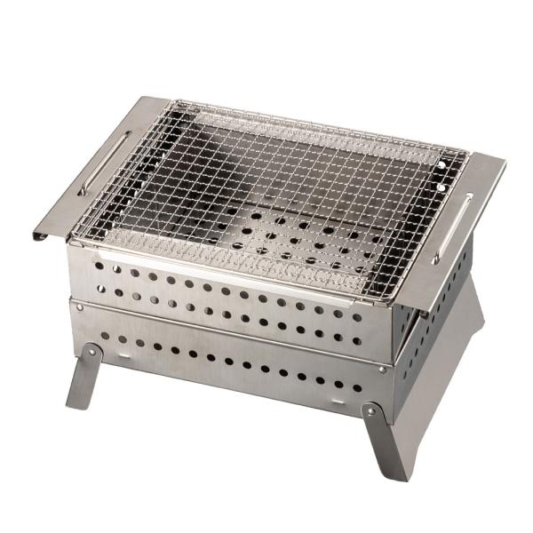 バンドック BUNDOK ビルトインコンロ BD-444 BBQ コンロ グリル (薪・炭使用)
