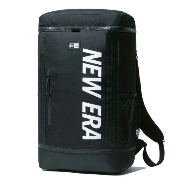 ニューエラ NEW ERA ボックスパック 32L プリントロゴ ブラック×ホワイト 1352945...