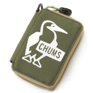 チャムス ウォレット キーケース ポーチ ケース リサイクルキージップケース CH60-3153 Khaki CHUMS Recycle Key Zip Case