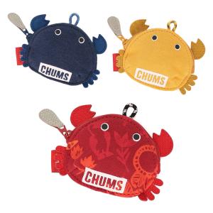 チャムス CHUMS クラブジップコインケース CH60-3716 ミニポーチ 小銭入れ コインケース 蟹｜イイ・パワーズ