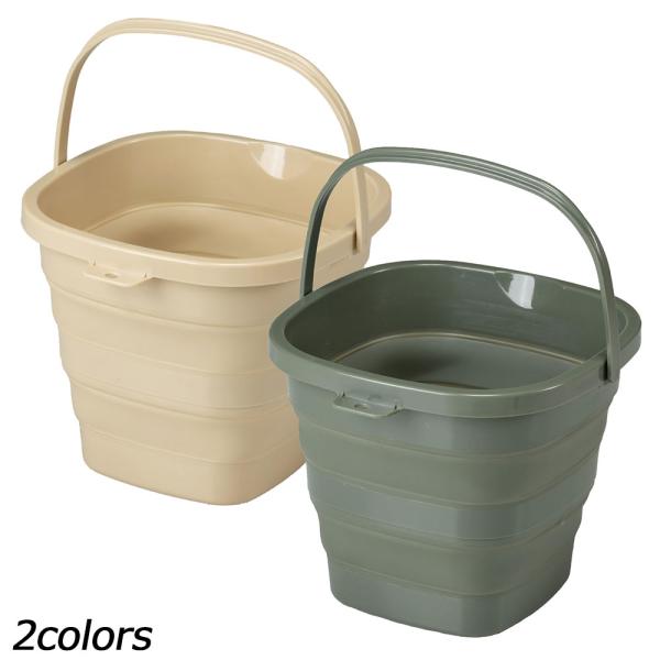バンドック BUNDOK FDバケツ 10L BD-602 バケツ 折り畳み式 容量約10L