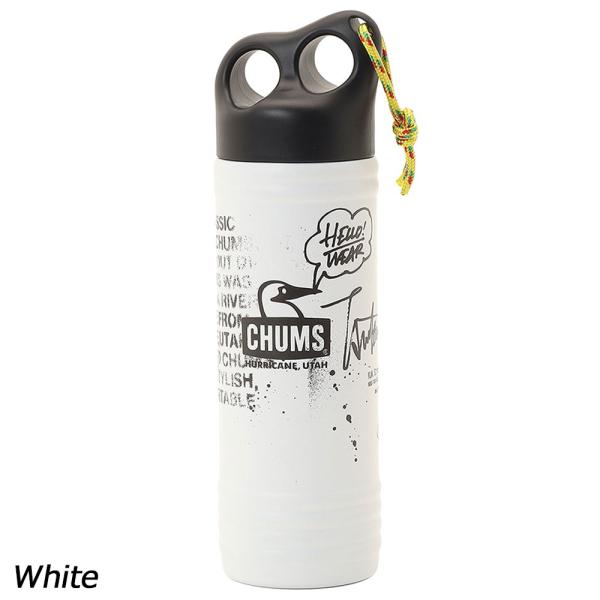 チャムス CHUMS 守矢努 キャンパーウェーブボトル500ml CH62-2266 ボトル 水筒
