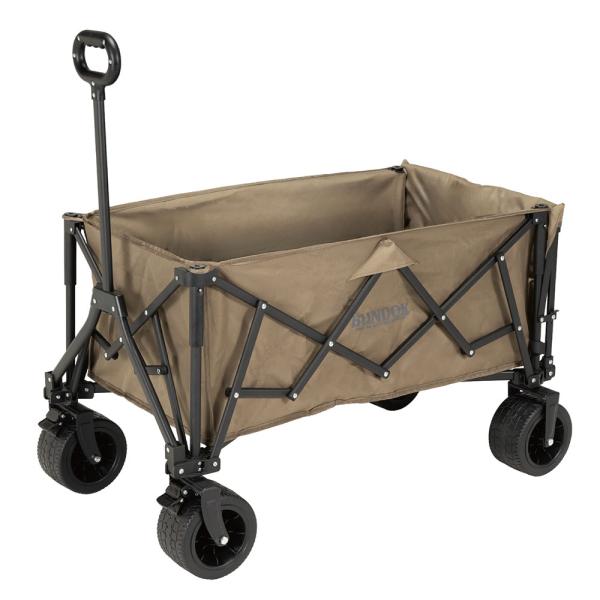 バンドック BUNDOK キャリーワゴン EX BD-374 収納 ワゴン 折り畳み式