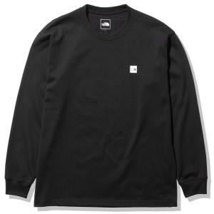 ノースフェイス THE NORTH FACE ロングスリーブスモールボックスロゴティー NT32342 K (ブラック) メンズ Tシャツ 長袖 ロンTの商品画像