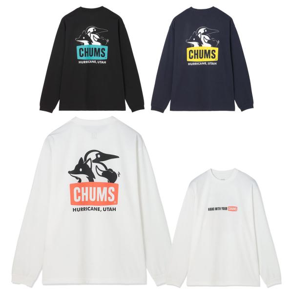 チャムス CHUMS フィルモアブービーミーツフォックスロングスリーブTシャツ CH01-2872 ...