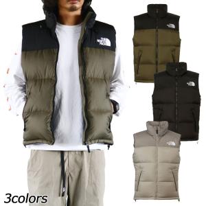ノースフェイス ヌプシベスト（メンズ）CC キャバングレー