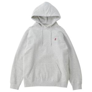 グラミチ メンズアパレル パーカー ワンポイントフーディースウェットシャツ