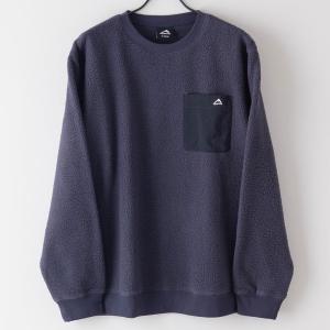 アポリト メンズアパレル フリース ボアフリーストレーナー 205224009 ネービー APORITO APPAREL｜ee-powers