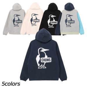 チャムス(CHUMS) スウェットパーカー レディース ブービーロゴ FZ パーカー CH10-1522 チャムス CHUMS ブービーロゴジップパーカー CH00-1522 パーカー