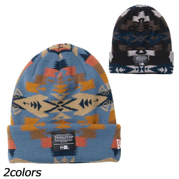 ニューエラ NEW ERA ベーシックカフニット ペンドルトン 14699389 14699390 ...