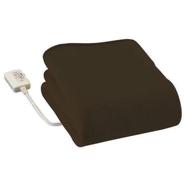 広電　フランネル電気敷毛布　CWS５５１−NＢ　１４０×８０ｃｍ 　やさしい肌触り