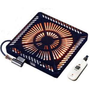 メトロ METRO こたつ用取替えヒーター MHU-601E　DKB　コタツ ユニット 600W 速暖 温風 ファン 薄型 交換用 手元　ヒーターユニット｜eeemo