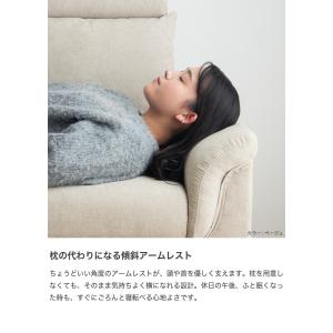 カウチソファ 収納付き ソファ ローソファ コ...の詳細画像5