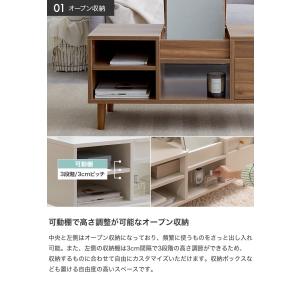 ドレッサーテーブル テーブルドレッサー ドレッ...の詳細画像5