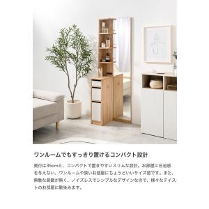 ドレッサー 鏡台 テーブル コンパクト 姿見ド...の詳細画像2