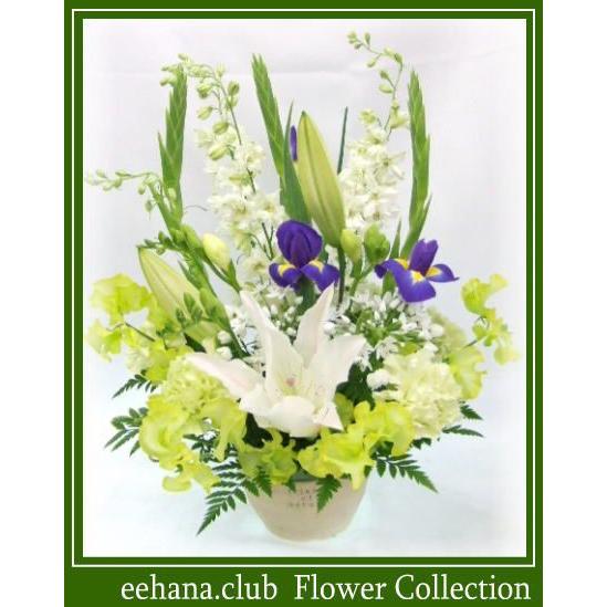 お供え・お悔やみに贈る花　フラワーアレンジ 桂  3,500円 今だけ 送料無料 翌日配達 喪中はが...