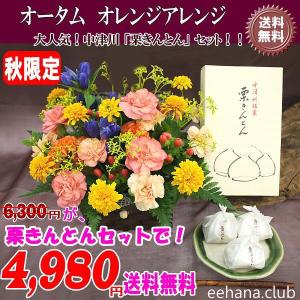 中津川 栗きんとん とオータムオレンジアレンジセ...の商品画像