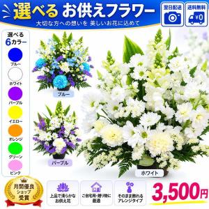 お供え・お悔やみに贈る花 アレンジメント 花束...の詳細画像1