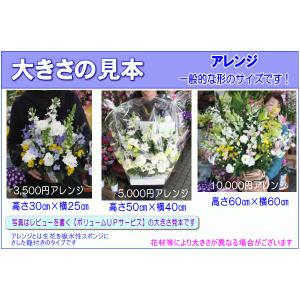 お供え・お悔やみに贈る花 アレンジメント 花束...の詳細画像3