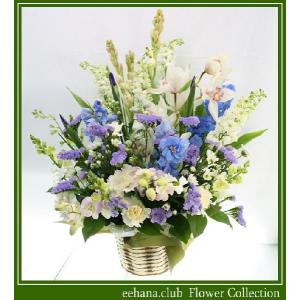 お供え・お悔やみに贈る花　お盆アレンジ弥生10,000円 送料無料 翌日配達  あすつく対応　喪中はがきが届いたら