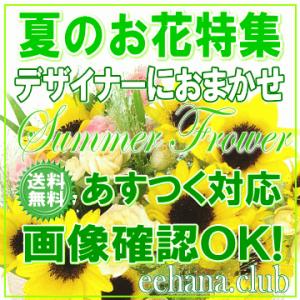 夏の贈りもの デザイナーにおまかせ30,000円 送料無料 翌日配達   15時まであすつく対応｜eehana