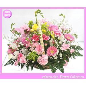 花 ギフト 誕生日 3月の誕生花 プリティーアレンジ5,000円 送料無料 翌日配達 写真付きメッセージ選択可 フリージア 爆買