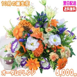 花 ギフト 誕生日 10月の誕生花 オータムア...の詳細画像1