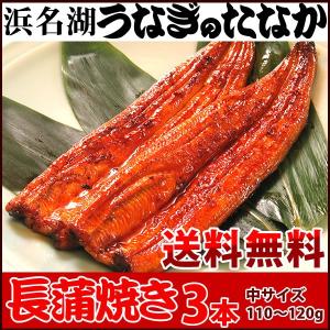 国産うなぎ通販 海産物 国産 うなぎ長蒲焼き ウナギの蒲焼き3本[鰻]｜eel-tanaka