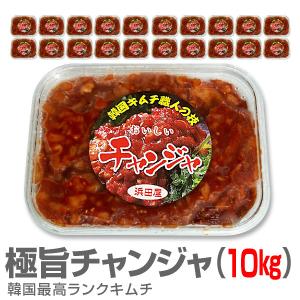 キムチ 冷凍 チャンジャ チャンジャ500g個 合計10キロ 韓国キムチ 冷凍 酒とキムチの浜田屋ヤフー店