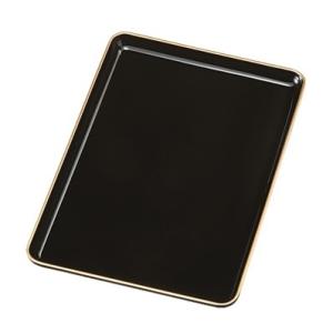 切手盆 PC 11.0寸 金縁付・金縁なし 紀州塗 001-069 日本製