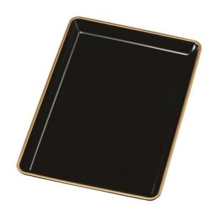 切手盆 木質 10.0寸 金縁付・金縁なし 紀州漆器 日本製