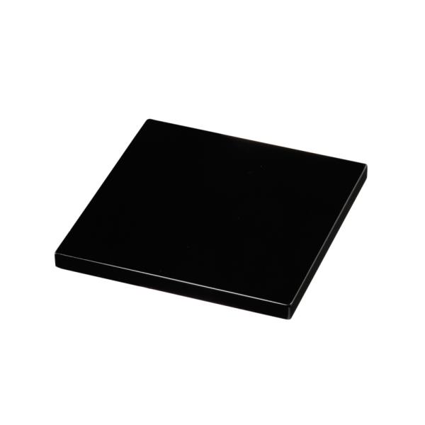 木製 4.0 正角板 黒/朱 001-1011(華台 花台)