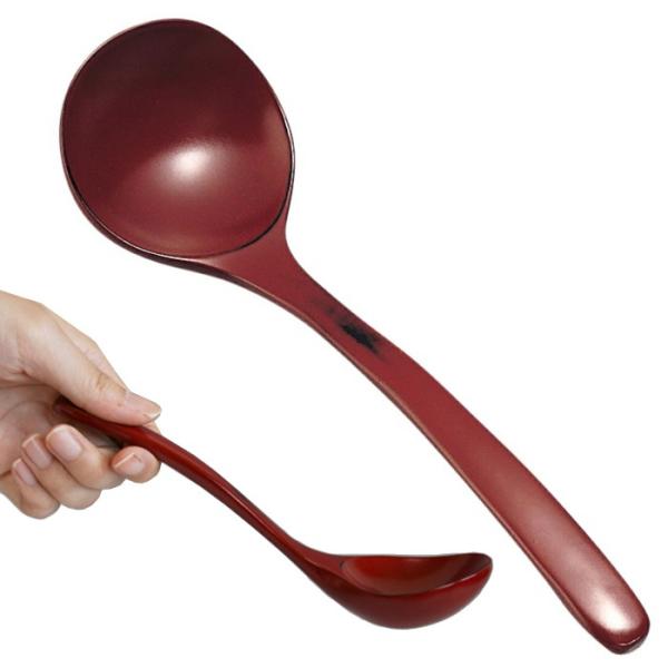 木製 カトラリー おたま 根来塗 001-1875