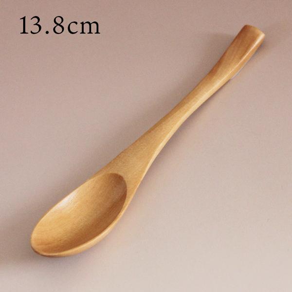 スプーン（小） 白木 001-2260 中常漆工芸