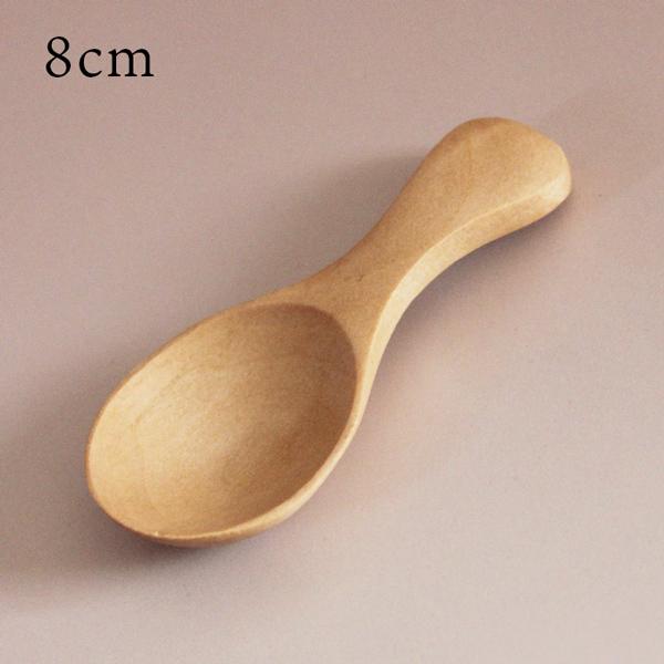 茶さじ 白木 001-2263 中常漆工芸