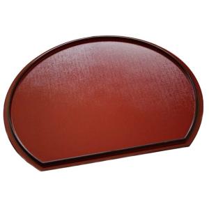 両面半月膳 30cm 1枚 半月盆(お盆 会席...の詳細画像1