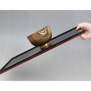両面長角膳 ノンスリップ加工 39cm 1枚(...の詳細画像1